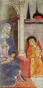 Benozzo Gozzoli Madonna and Child with Angel Playing Music china oil painting artist